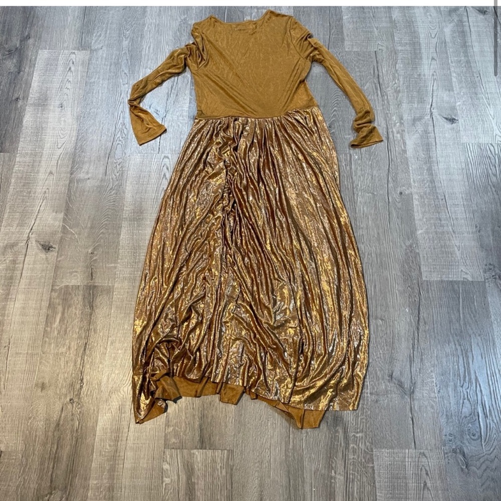 Urban Outfitters Gold Dress